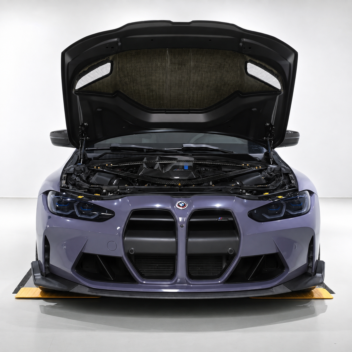 AD V2 Style Carbon Fiber Front Hood - BMW G80 M3 & G82/G83 M4