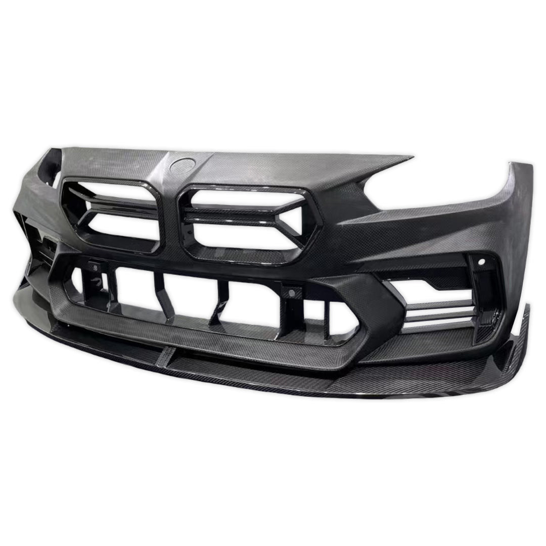 AD Style Full Carbon Fiber Front Bumper - BMW G87 M2