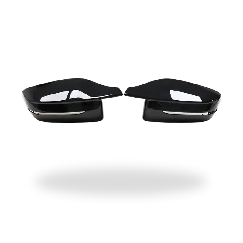 M Style Gloss Black Mirror Cap Set - BMW G Chassis