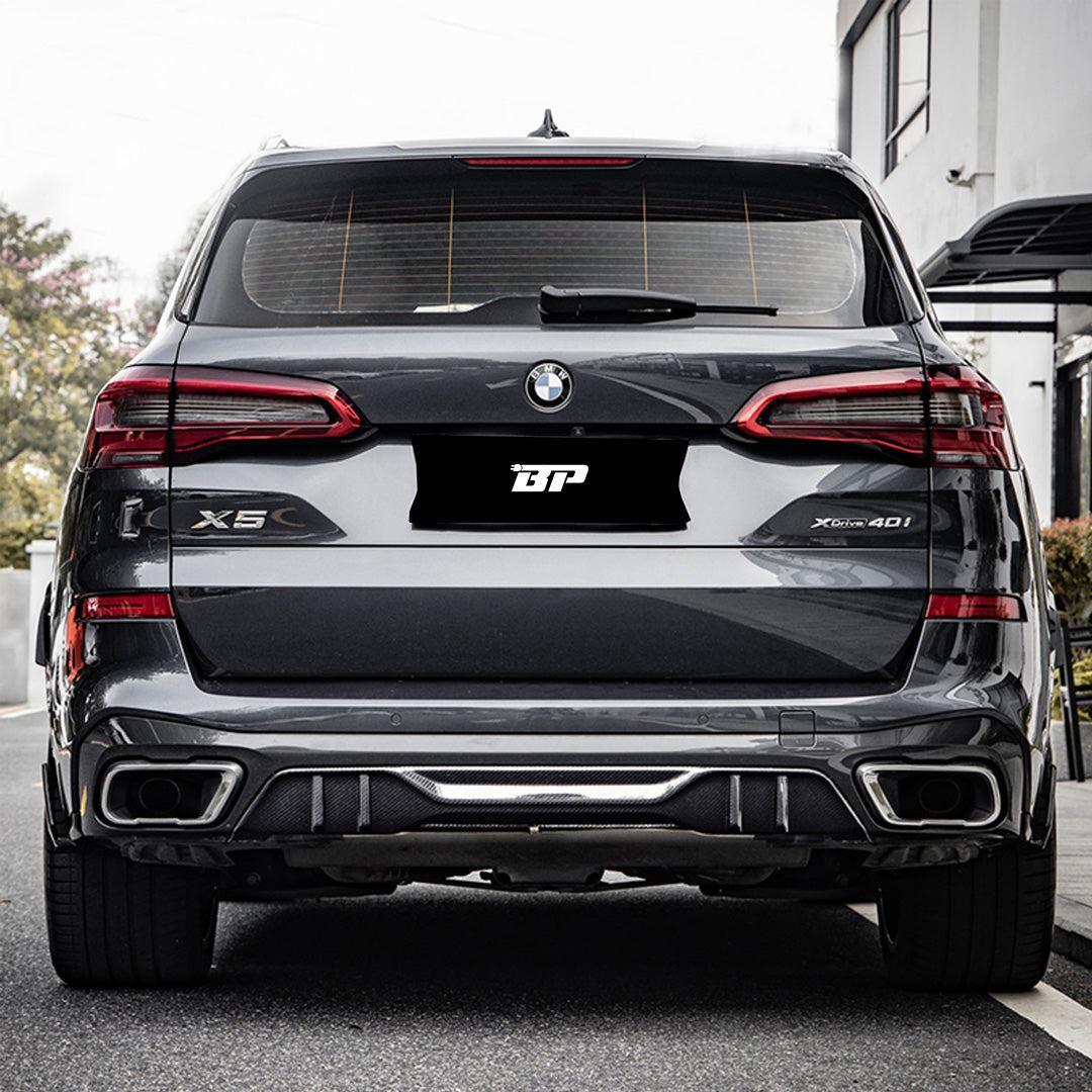 MP Style Carbon Fiber Rear Diffuser - BMW G05 X5