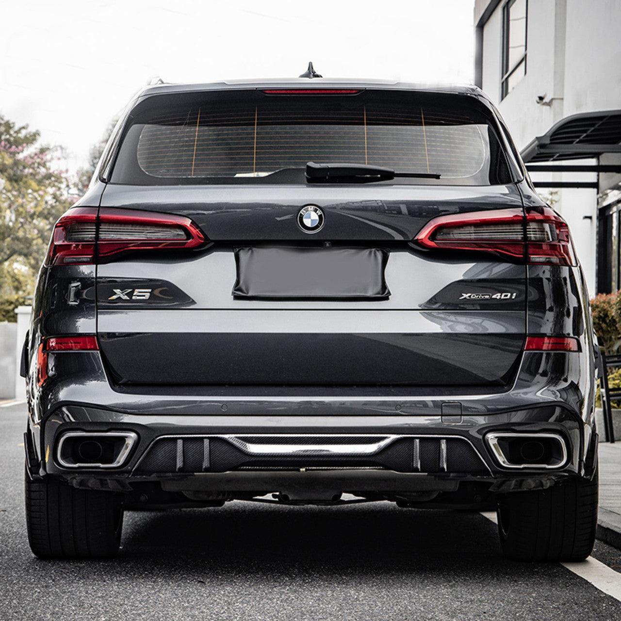 MP Style Carbon Fiber Rear Spitter - BMW G05 X5