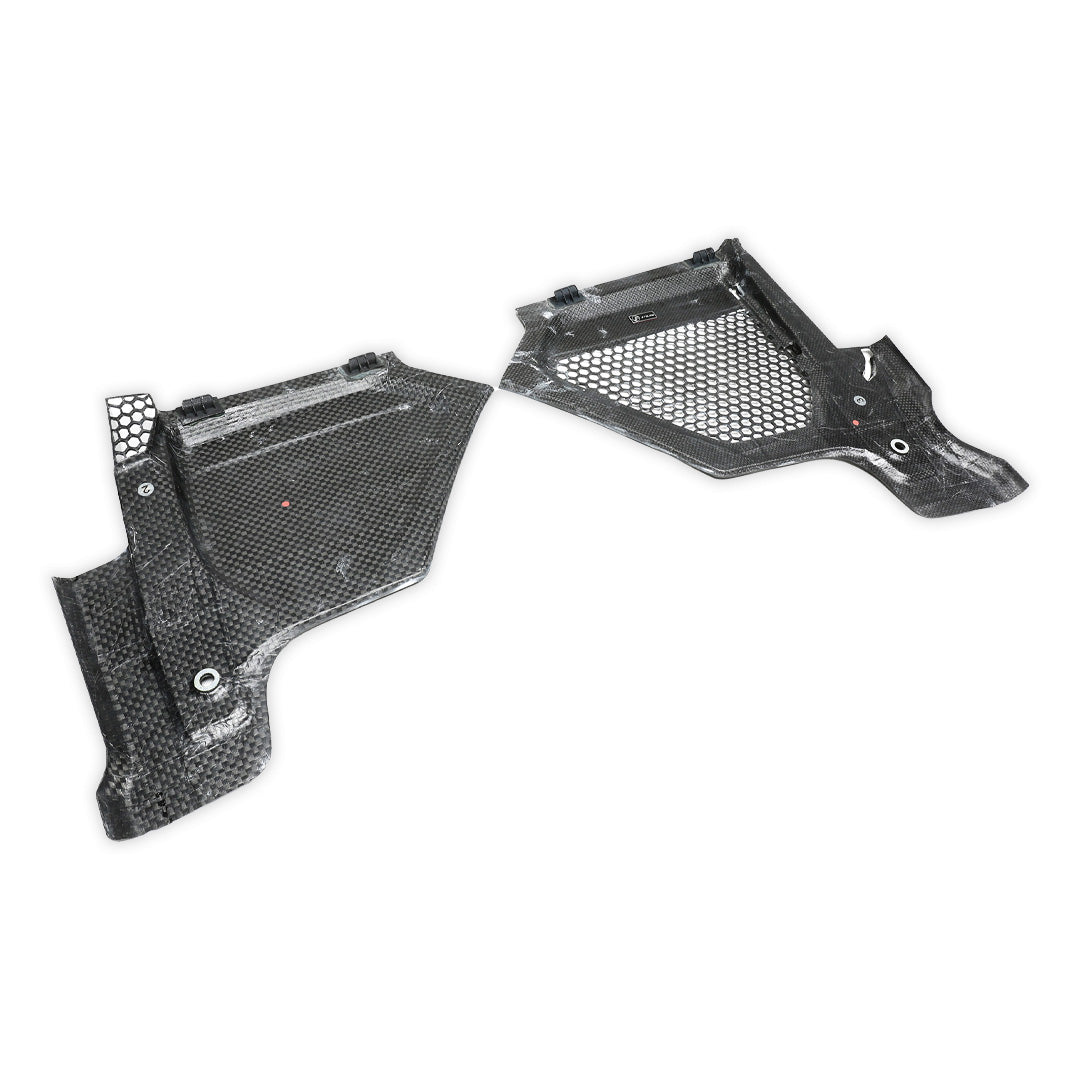 Carbon Fiber Top Corner Engine Bay Cover Set - BMW G80 M3 & G82/G83 M4