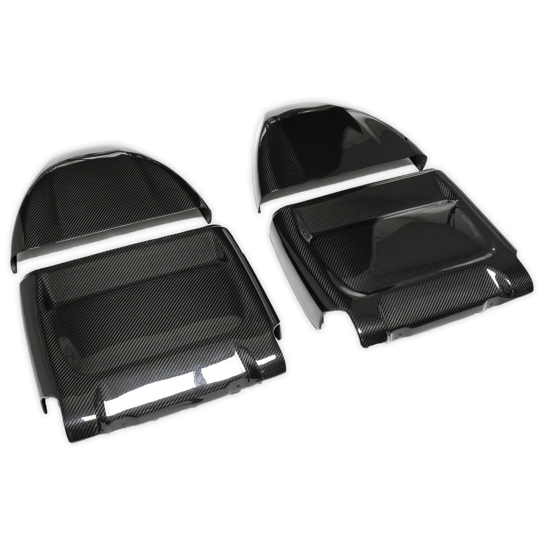 Full Carbon Fiber Seat Back Cover Set - BMW F90 M5