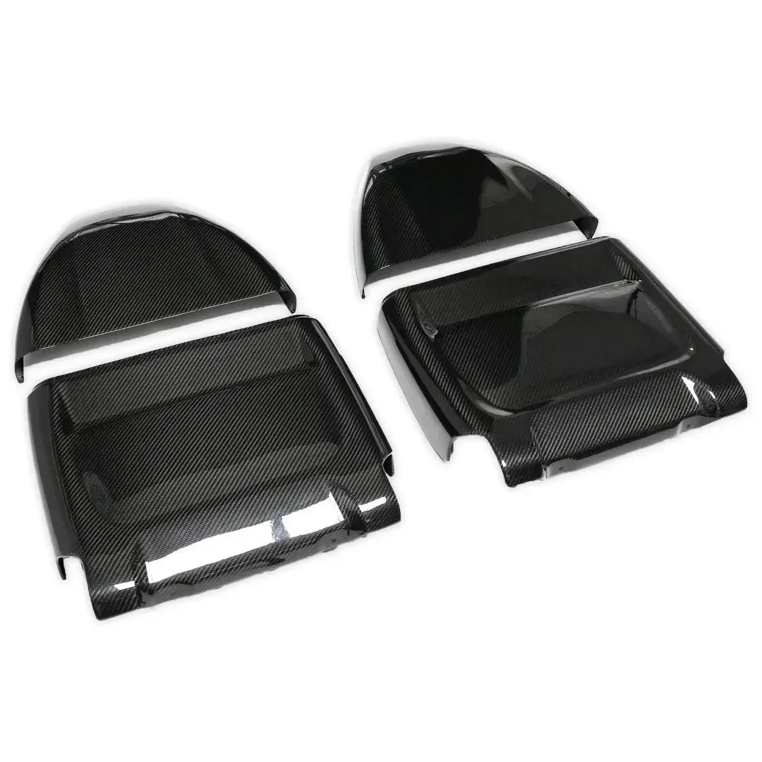 Full Carbon Fiber Seat Back Cover Set - BMW F90 M5