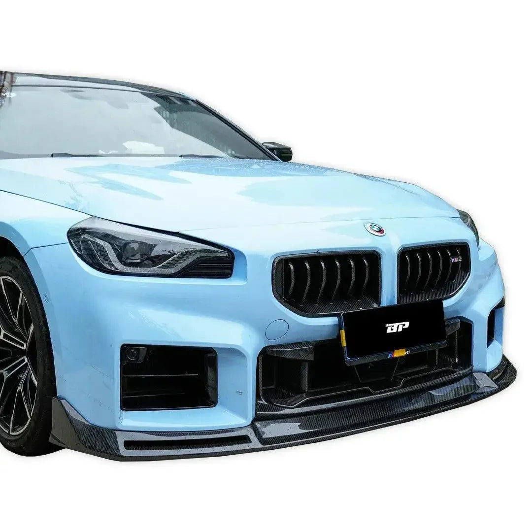 V Style Carbon Fiber Front Lip - BMW G87 M2