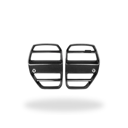 ST Style Carbon Fiber Front Grilles - BMW G80 M3 & G82/G83 M4