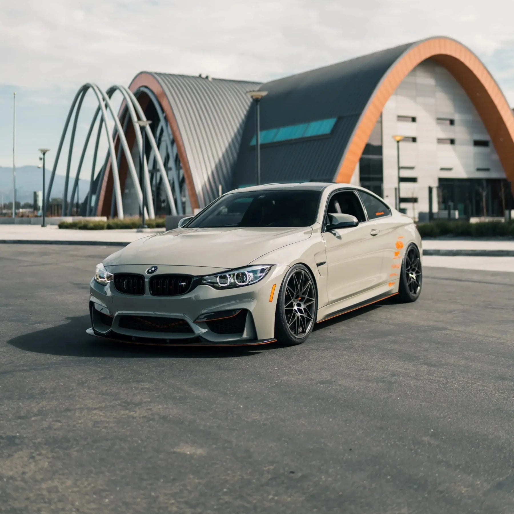 3D Style Carbon Fiber Front Lip - BMW F80 M3 & F82/83 M4