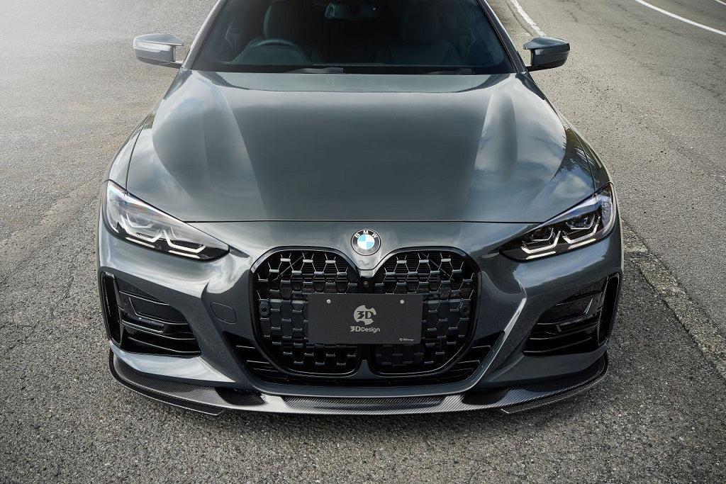 3D Style Carbon Fiber Front Lip - BMW G22/G23 4 Series