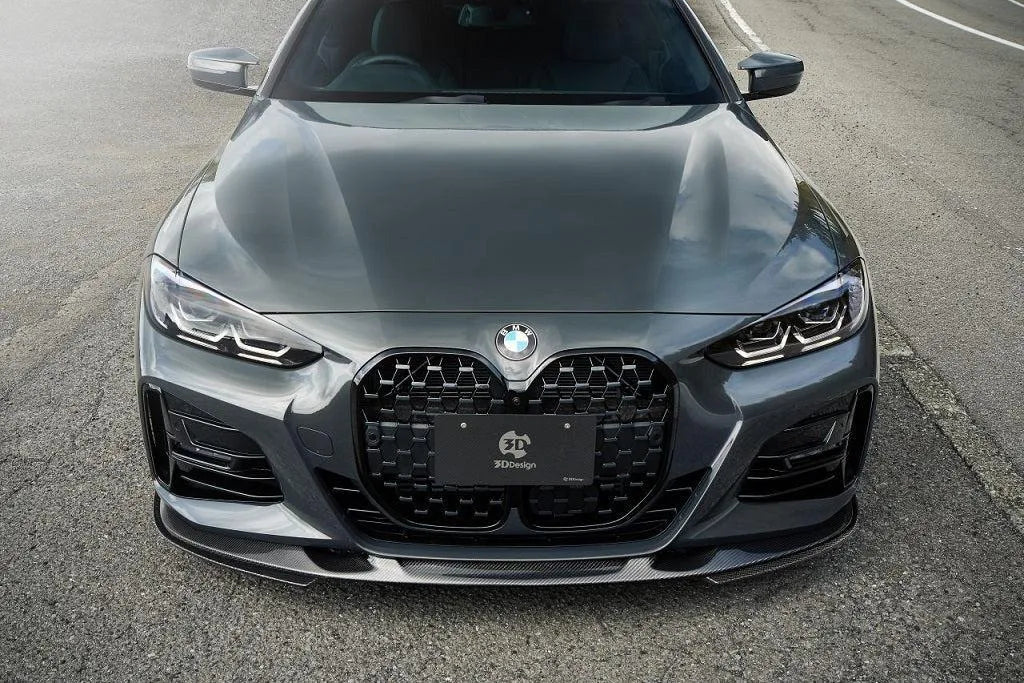 3D Style Carbon Fiber Front Lip - BMW G22/G23 4 Series