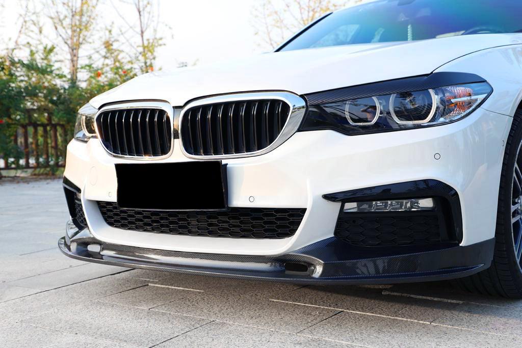 3D Style Carbon Fiber Front Lip - BMW G30 / G38 5 Series