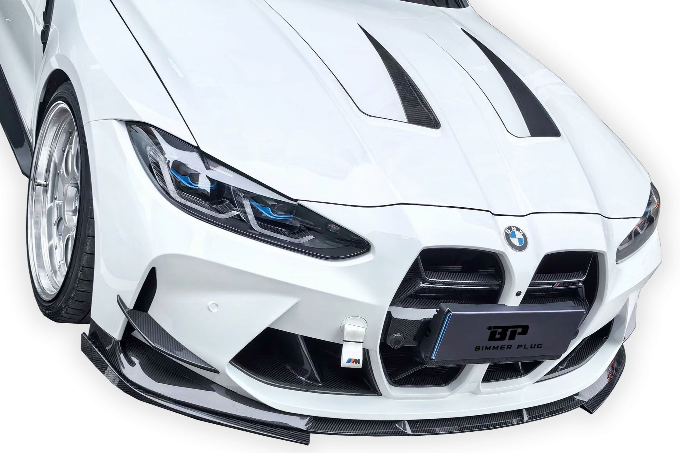 3D Style Carbon Fiber Front Lip - BMW G80 M3 & G82/G83 M4