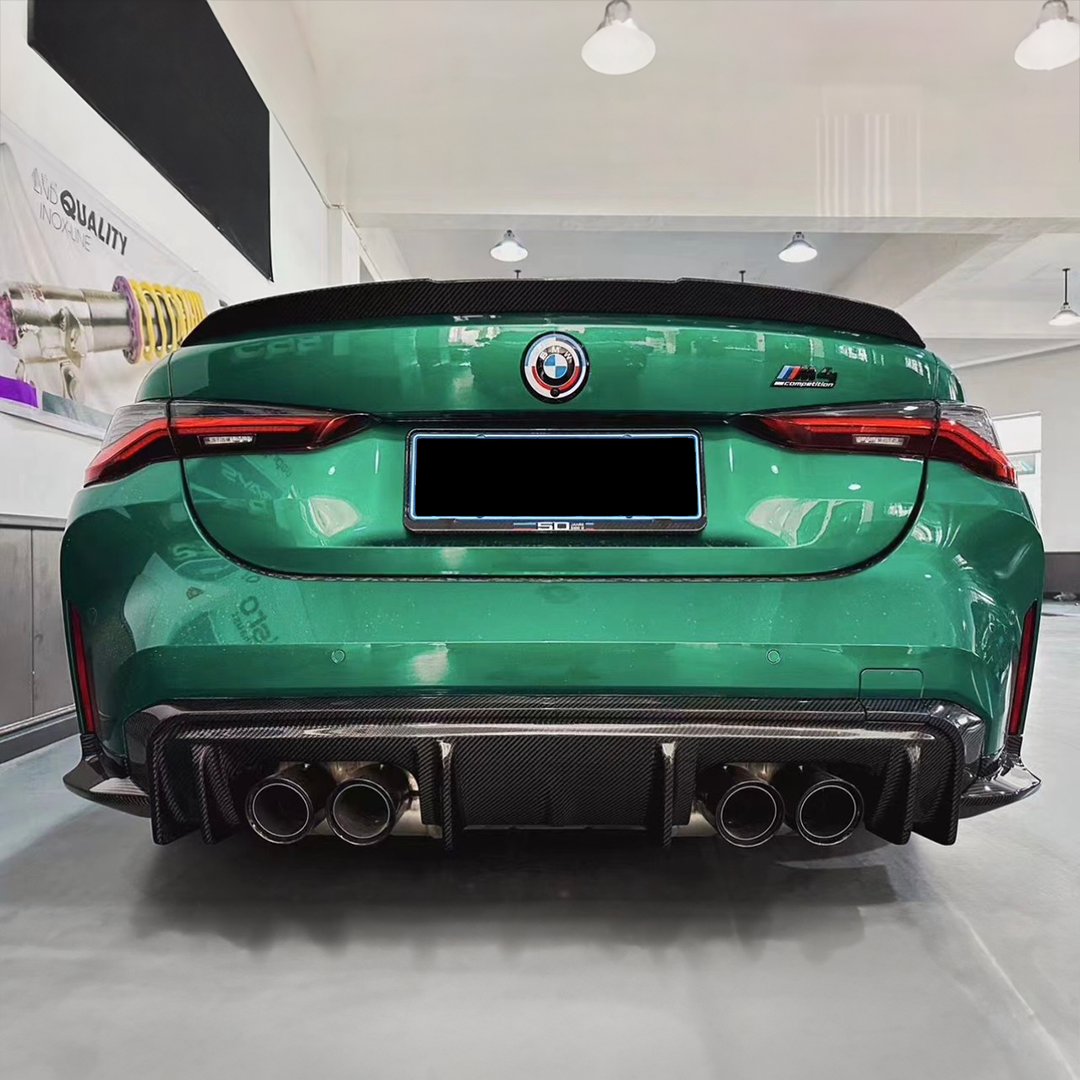 3D Style Carbon Fiber Rear Diffuser - BMW G80 M3 & G82/G83 M4