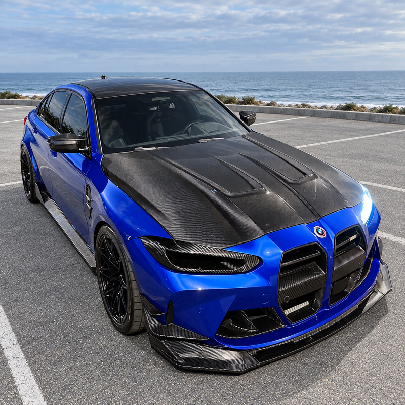 Carbon Fiber Headlight Delete Air Intake - BMW G80 M3 & G82/G83 M4 & G22/G23 M440i