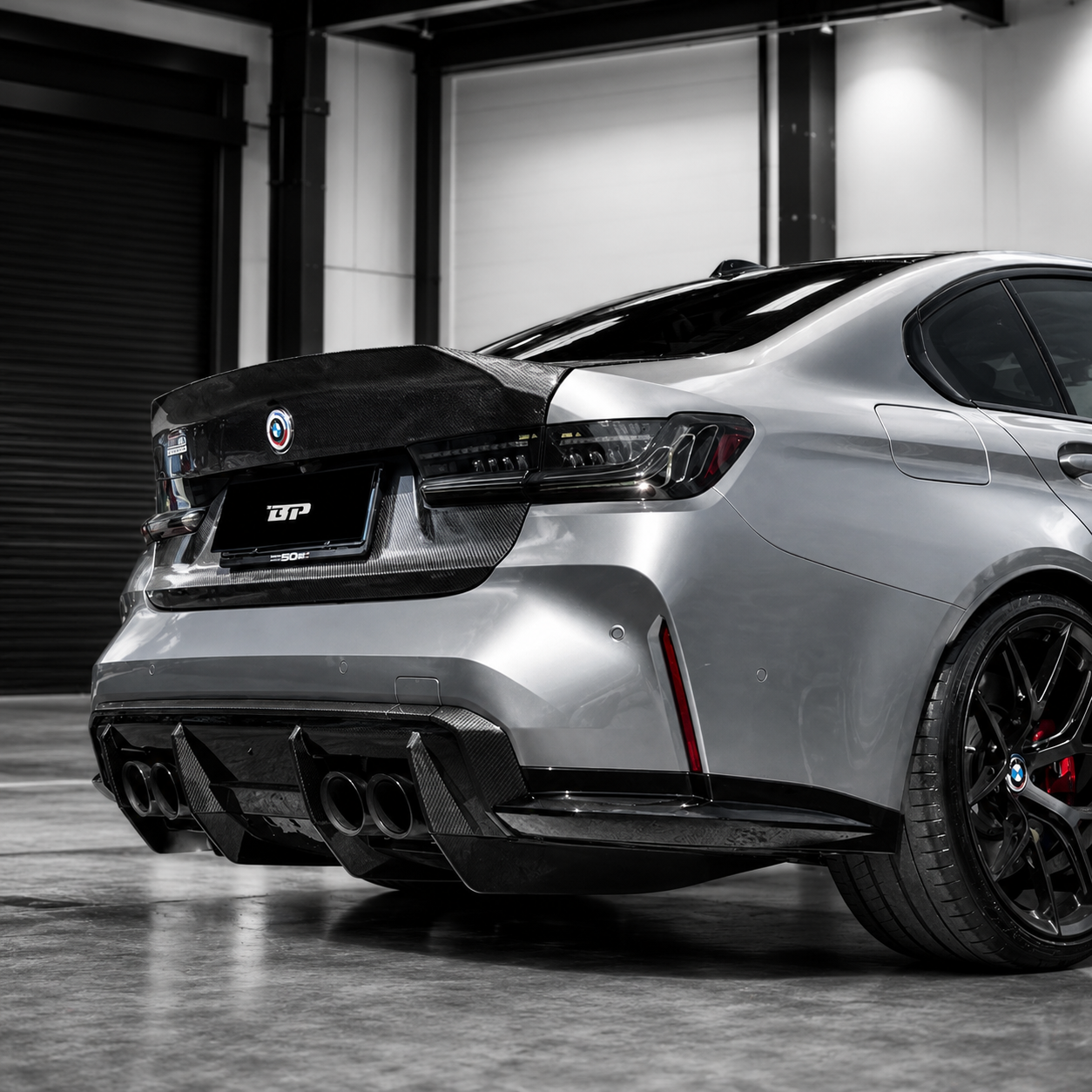 RC Style Carbon Fiber Rear Diffuser - BMW G80 M3 & G82/G83 M4