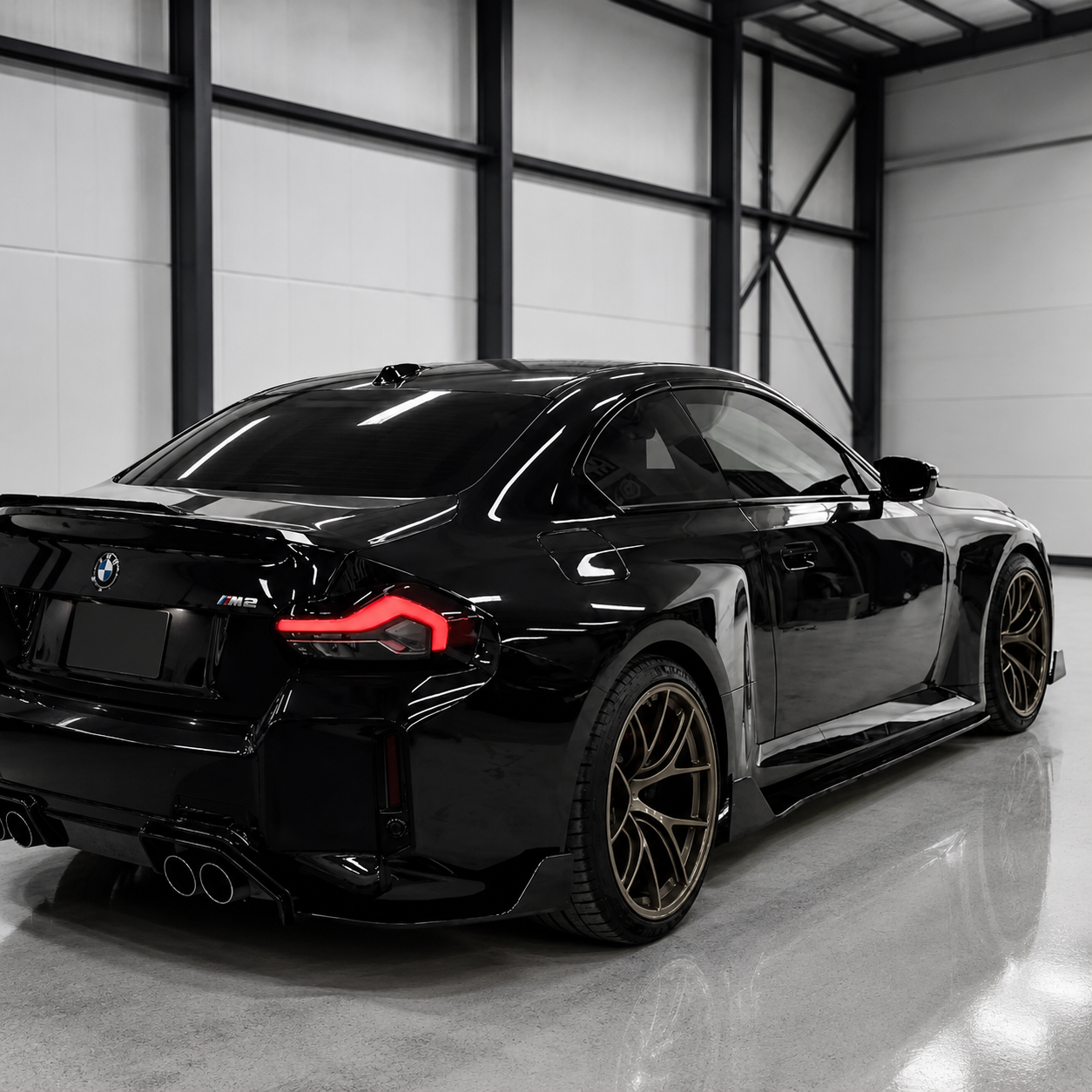 AD Style Carbon Fiber Side Skirt - BMW G87 M2