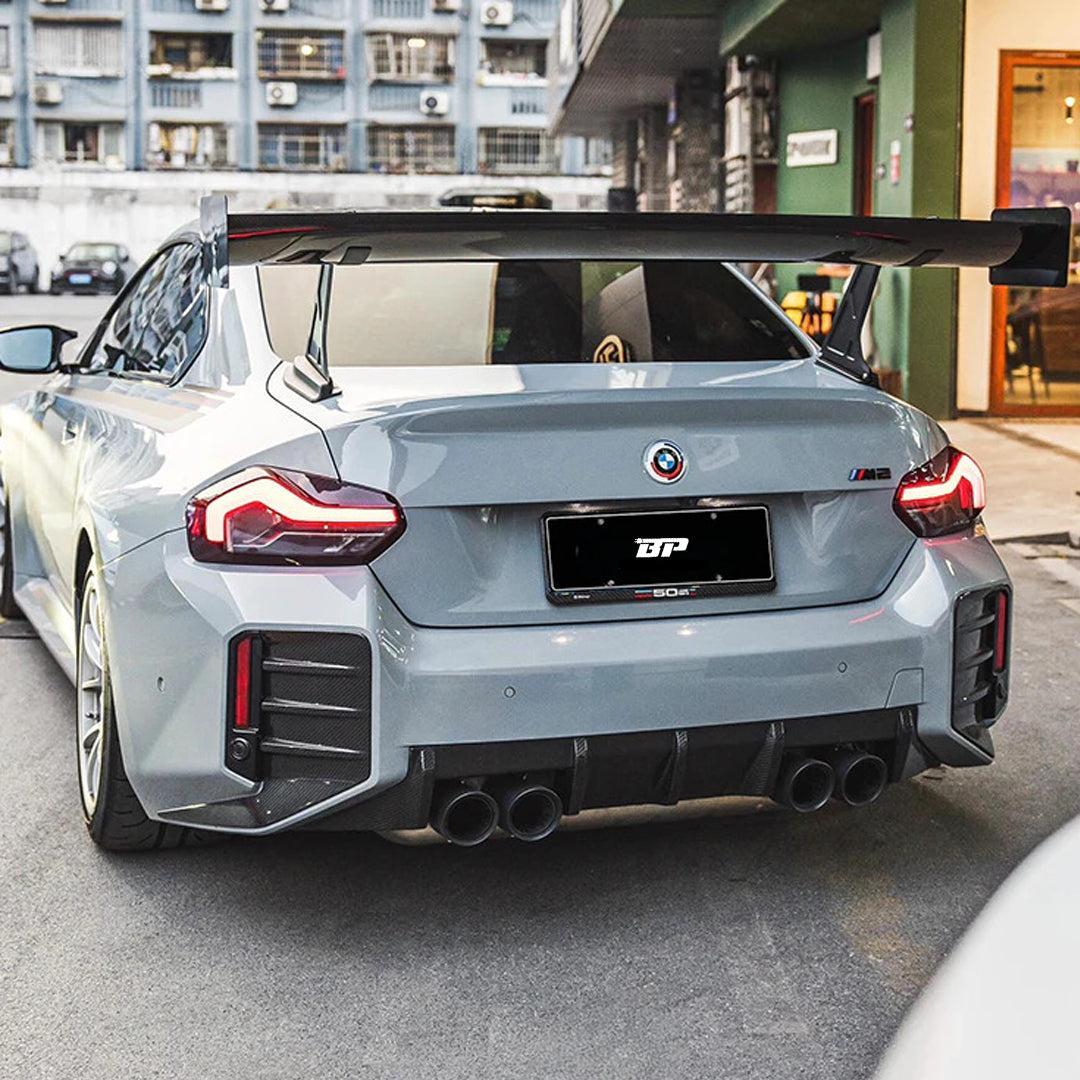 VRS Style Carbon Fiber Rear Wings - BMW G80 M3 & G82 M4 & G87 M2