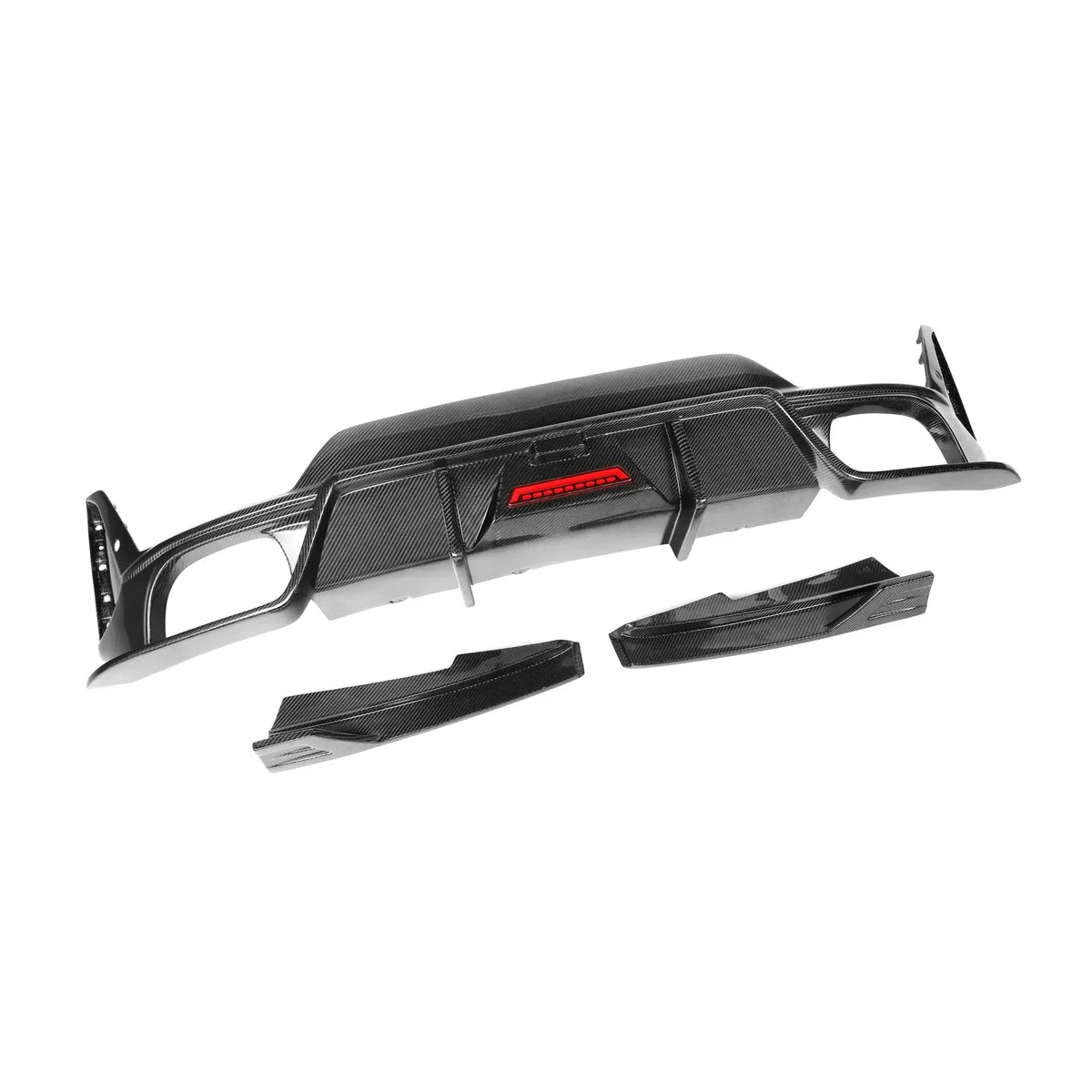 TK Style Carbon Fiber Rear Diffuser - BMW G20 3 Series