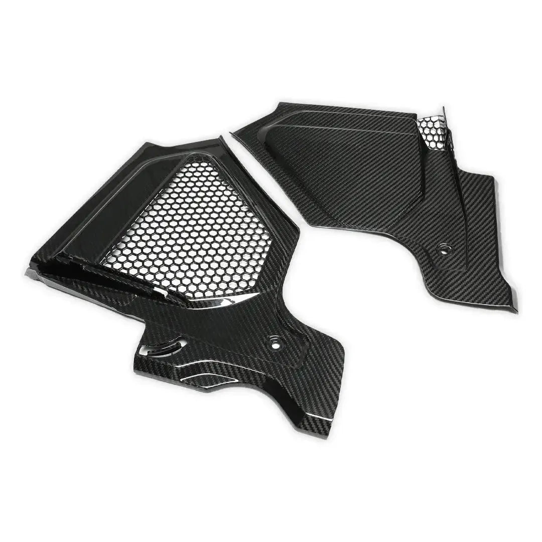 Carbon Fiber Top Corner Engine Bay Cover Set - BMW G80 M3 & G82/G83 M4