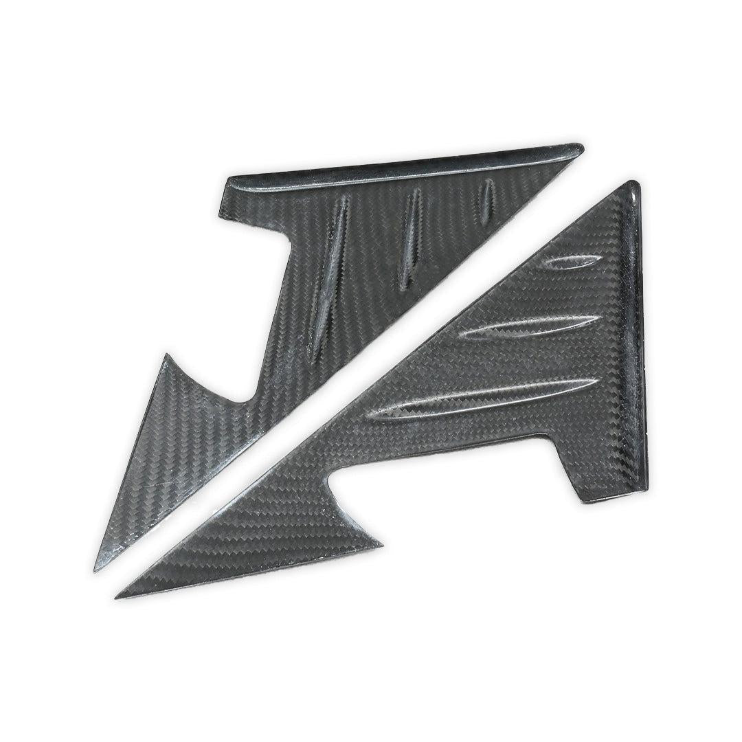 Carbon Fiber A-pillar Triangle Cover Trim Set - BMW G22/G23/G26 4 Series & G80 M3 & G82/G83 M4