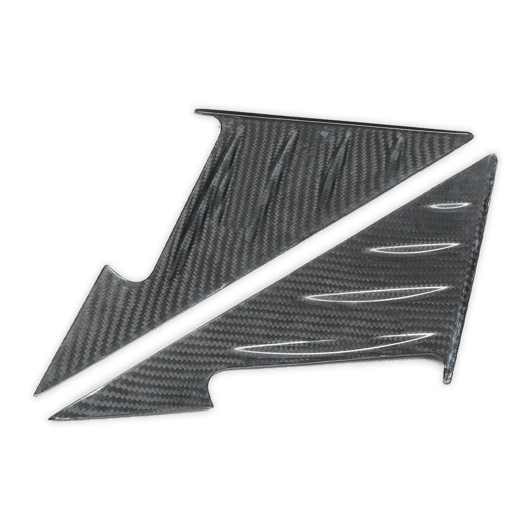 Carbon Fiber A-pillar Triangle Cover Trim Set - BMW G42 2 Series & G87 M2