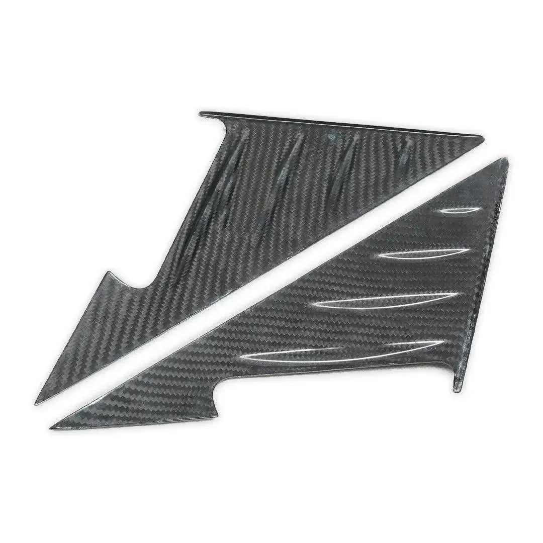 Carbon Fiber A-pillar Triangle Cover Trim Set - BMW G42 2 Series & G87 M2