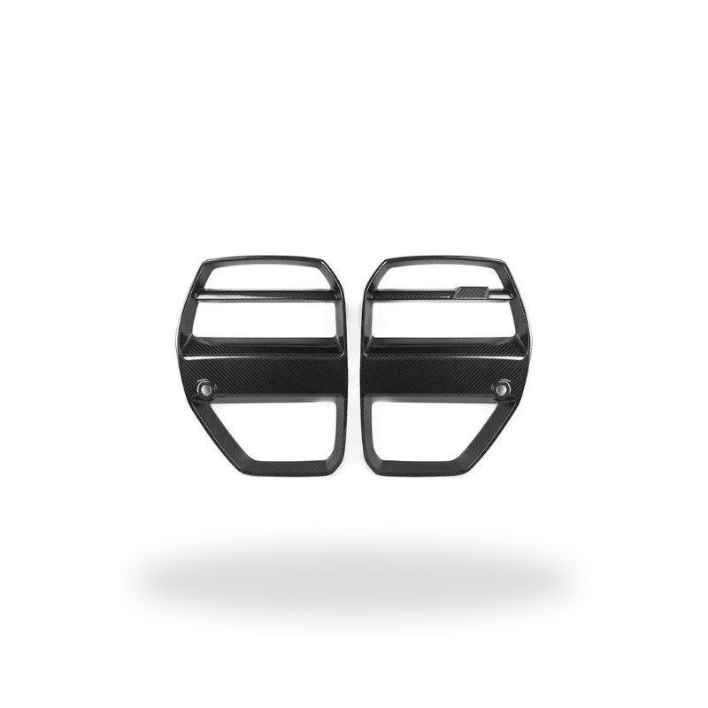 V Style Carbon Fiber Front Grilles - BMW G80 M3 & G82/G83 M4