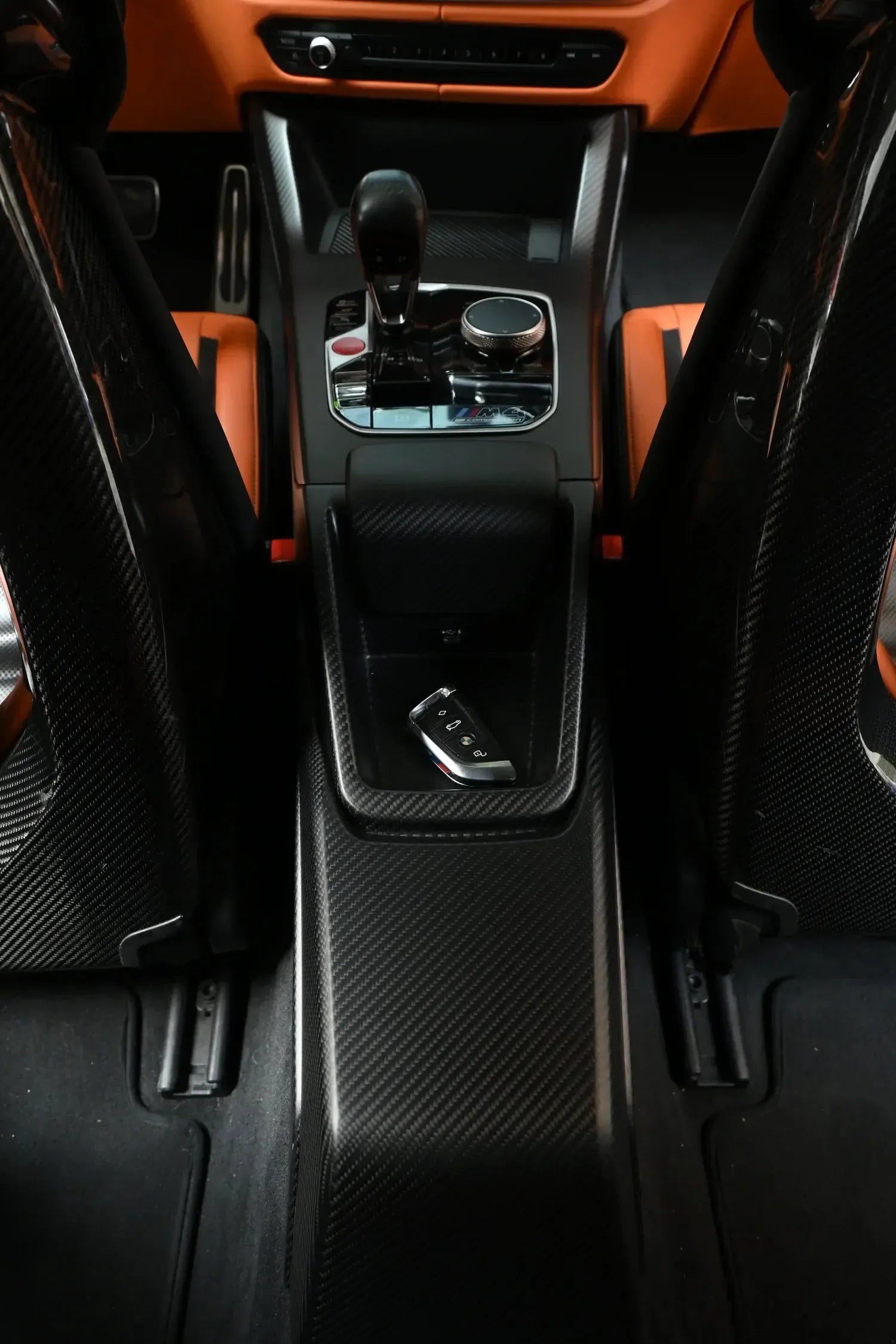 CSL Style Carbon Fiber Center Console - BMW G80 M3 & G82/G83 M4 & G87 M2