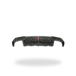 KB Style Carbon Fiber Rear Diffuser with Brake Light - BMW G22 4 Series