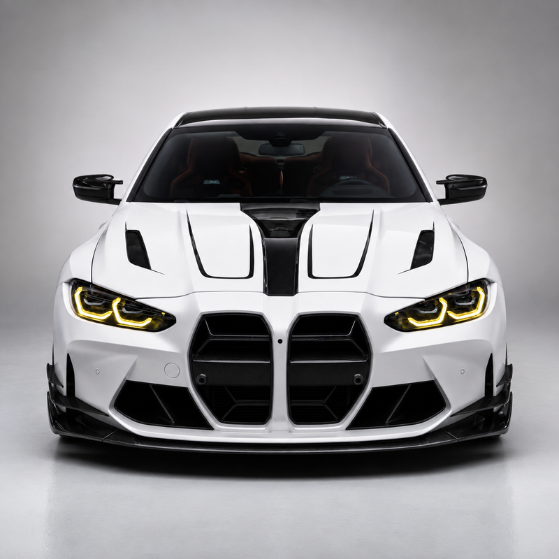 IMP Style Carbon Fiber Front Hood - BMW G80 M3 & G82/G83 M4