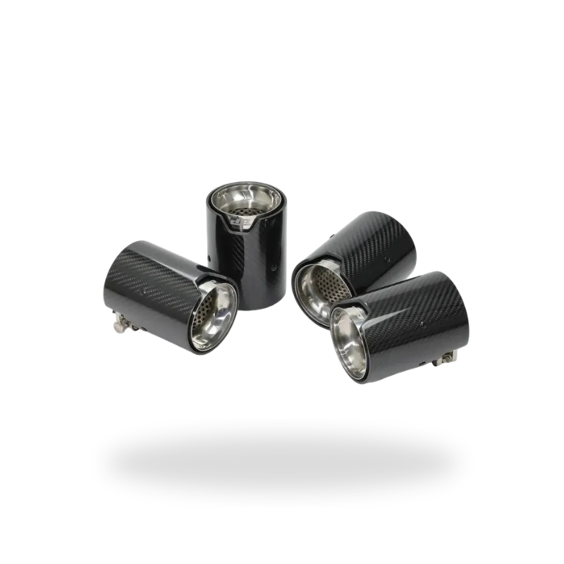 MP Style Carbon Fiber Exhaust Tip Set - BMW F80 M3, F82/F83 M4 & F82 M2