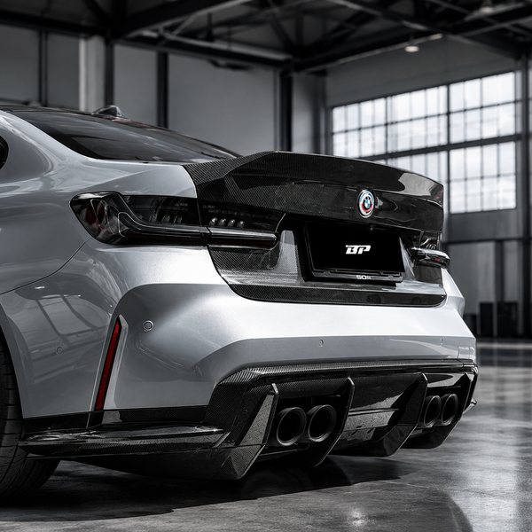 RC Style Carbon Fiber Rear Diffuser - BMW G80 M3 & G82/G83 M4