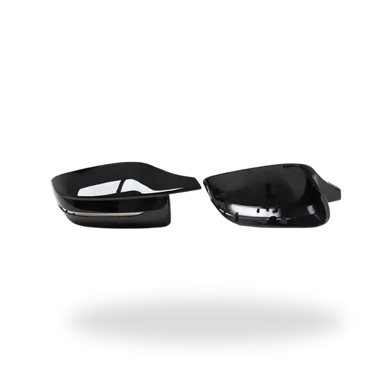 M Style Gloss Black Mirror Cap Set - BMW G Chassis