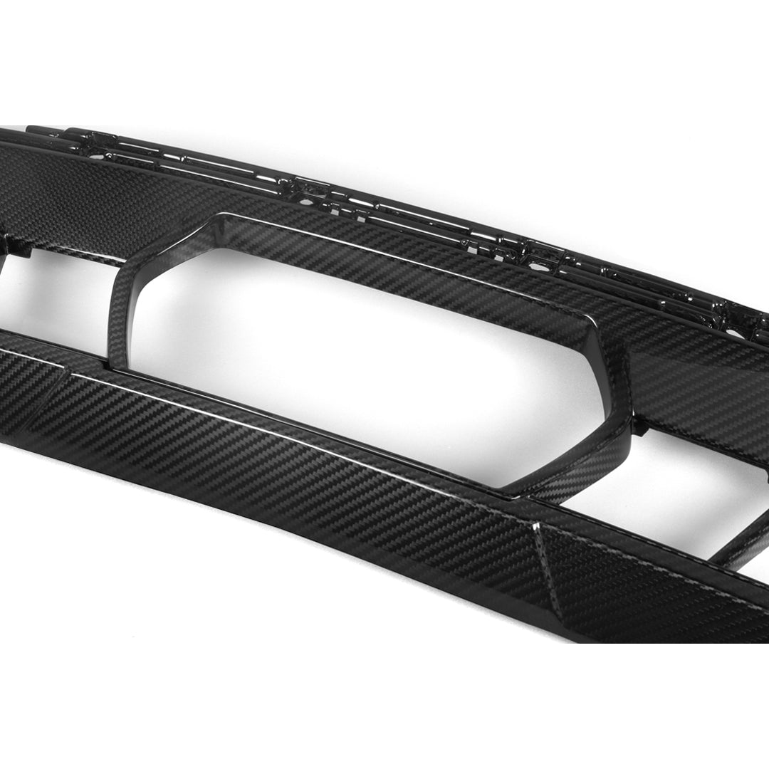 OEM Style Carbon Fiber Front Bumper Center Trim - BMW G05 X5 LCI