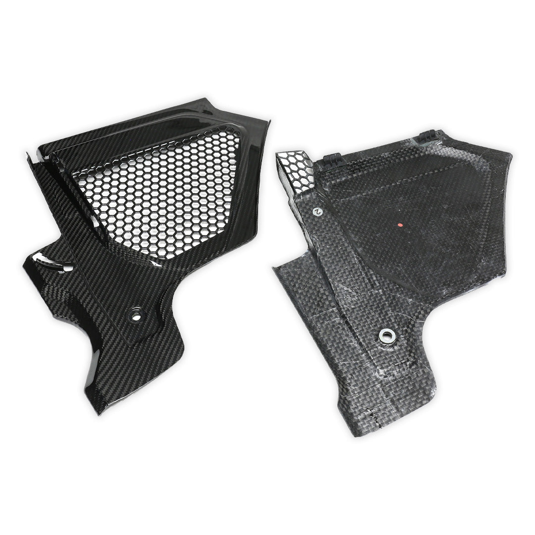 Carbon Fiber Top Corner Engine Bay Cover Set - BMW G80 M3 & G82/G83 M4