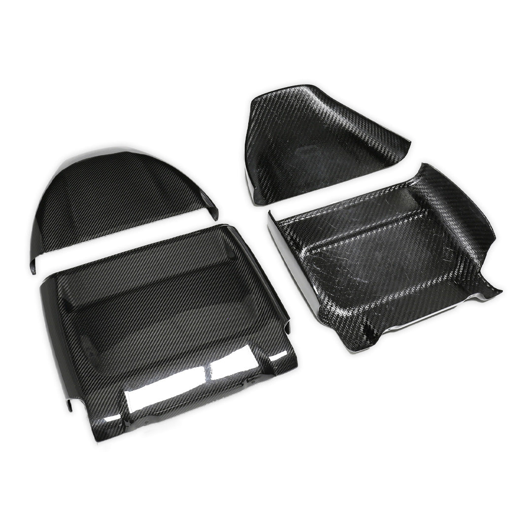 Full Carbon Fiber Seat Back Cover Set - BMW F90 M5