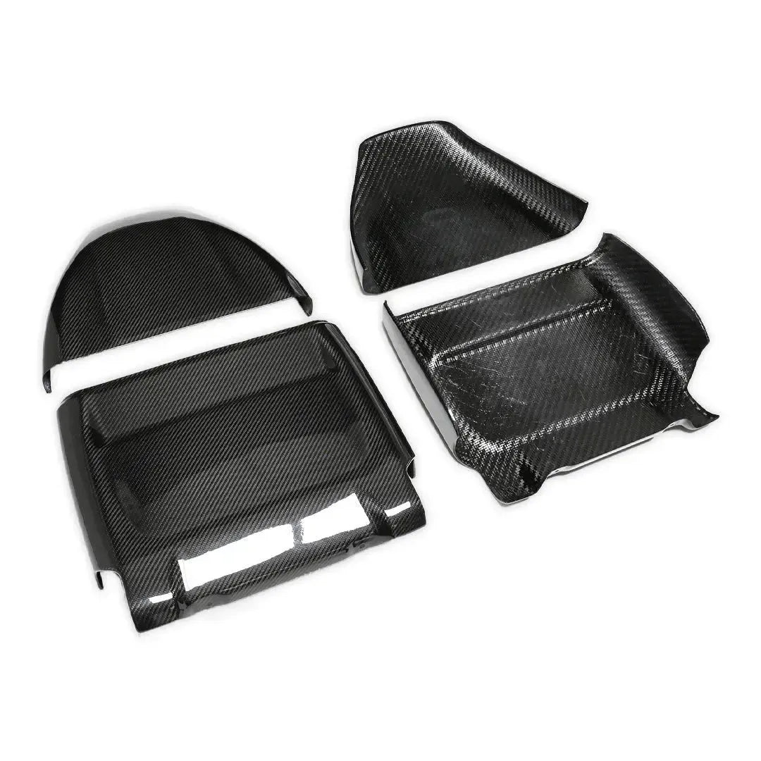 Full Carbon Fiber Seat Back Cover Set - BMW F90 M5