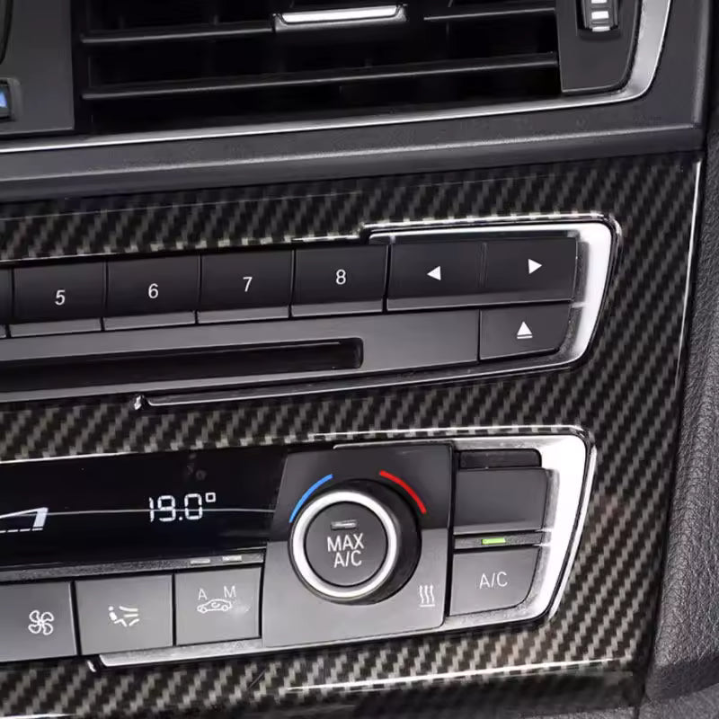 Carbon Fiber AC Center Console Trim - BMW F Chassis