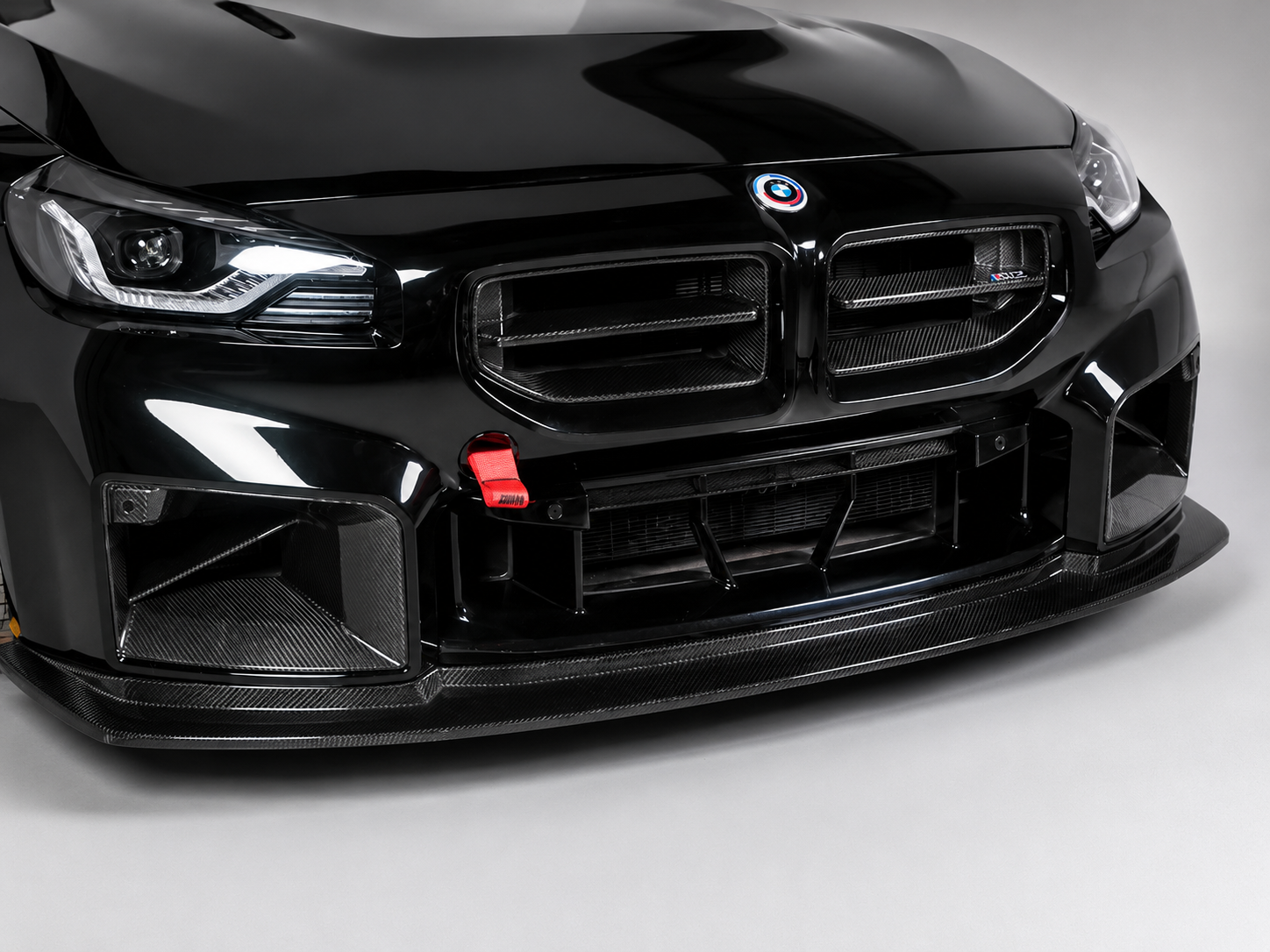 GT Style Carbon Fiber Front Lip - BMW G87 M2