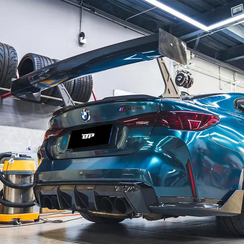 VRS Style Carbon Fiber Rear Wings - BMW G80 M3 & G82 M4 & G87 M2