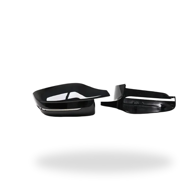 M Style Gloss Black Mirror Cap Set - BMW G Chassis