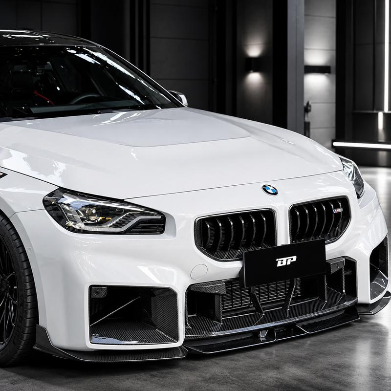AD Style Carbon Fiber Front Grille - BMW G87 M2