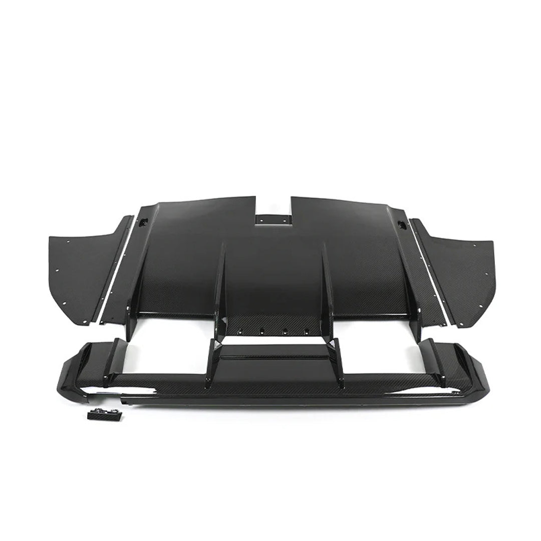 RC Style Carbon Fiber Rear Diffuser - BMW G80 M3 & G82/G83 M4