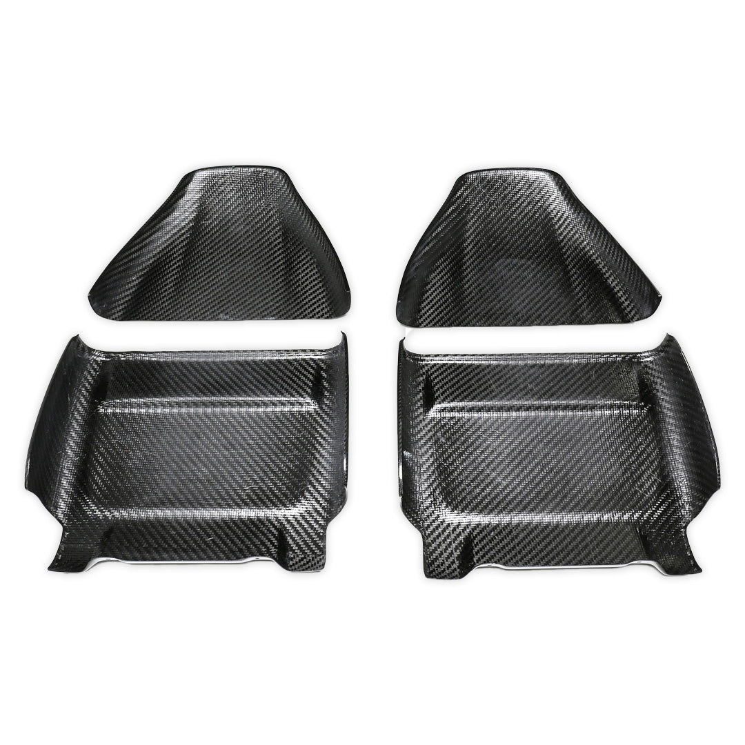 Full Carbon Fiber Seat Back Cover Set - BMW F90 M5