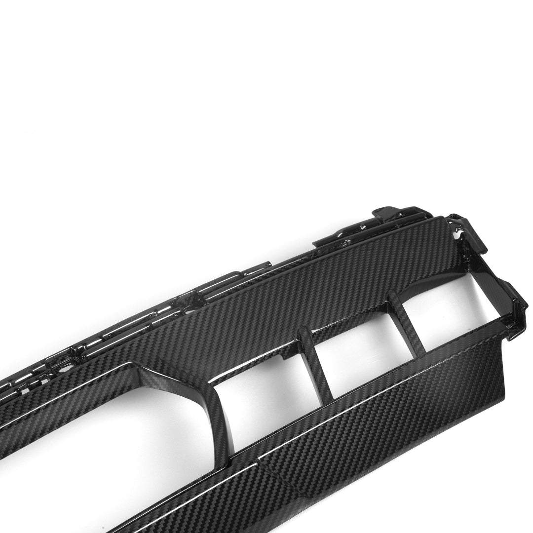 OEM Style Carbon Fiber Front Bumper Center Trim - BMW G05 X5 LCI