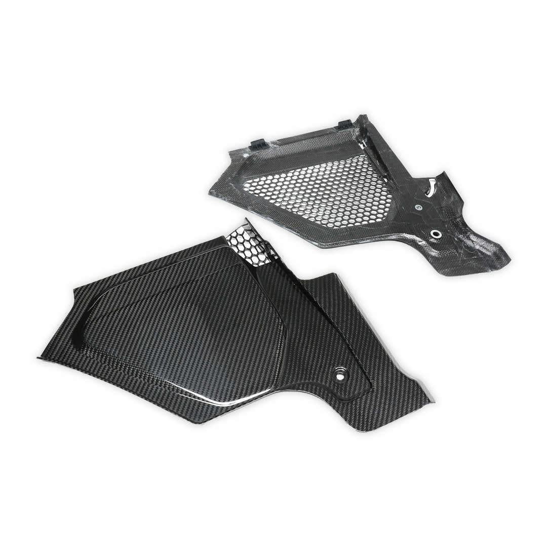 Carbon Fiber Top Corner Engine Bay Cover Set - BMW G80 M3 & G82/G83 M4