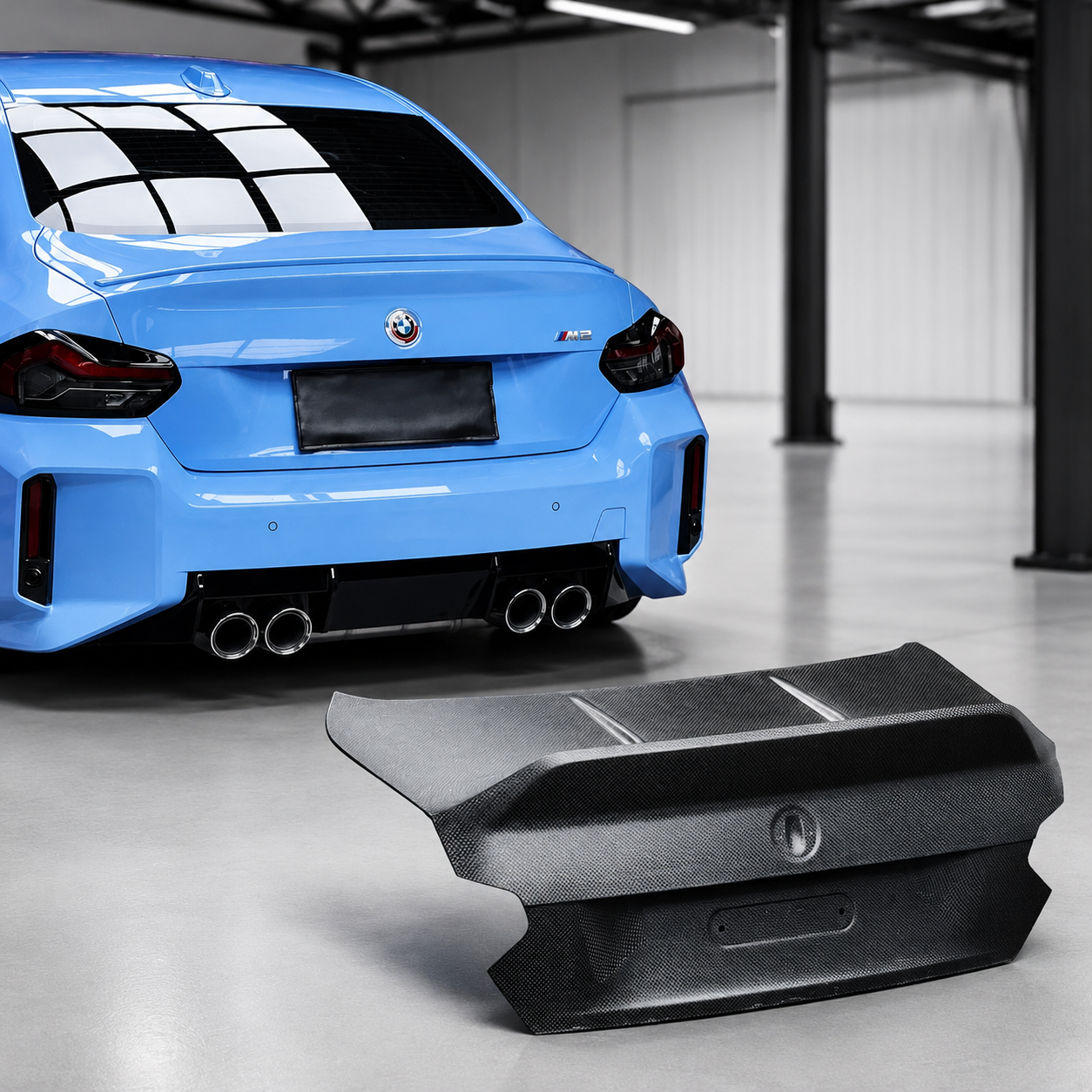 CSL Style Carbon Fiber Rear Trunk - BMW G87 M2