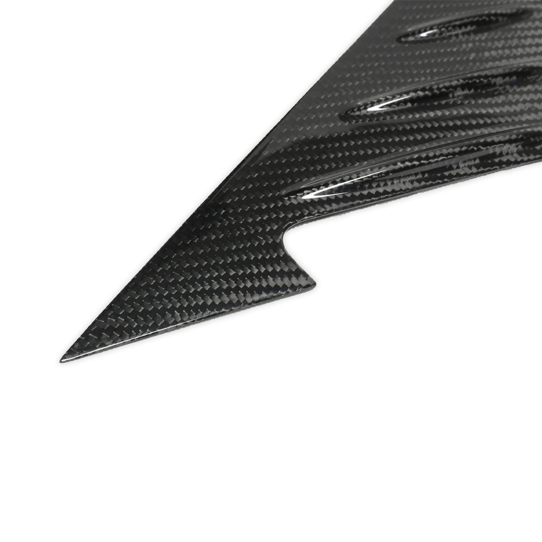 Carbon Fiber A-pillar Triangle Cover Trim Set - BMW G42 2 Series & G87 M2