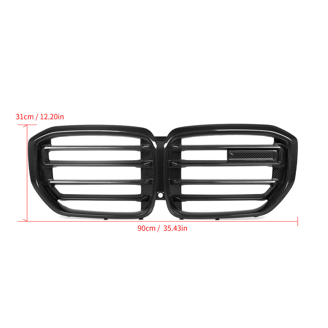 M Style Carbon Fiber Front Grille - BMW G05 X5 LCI