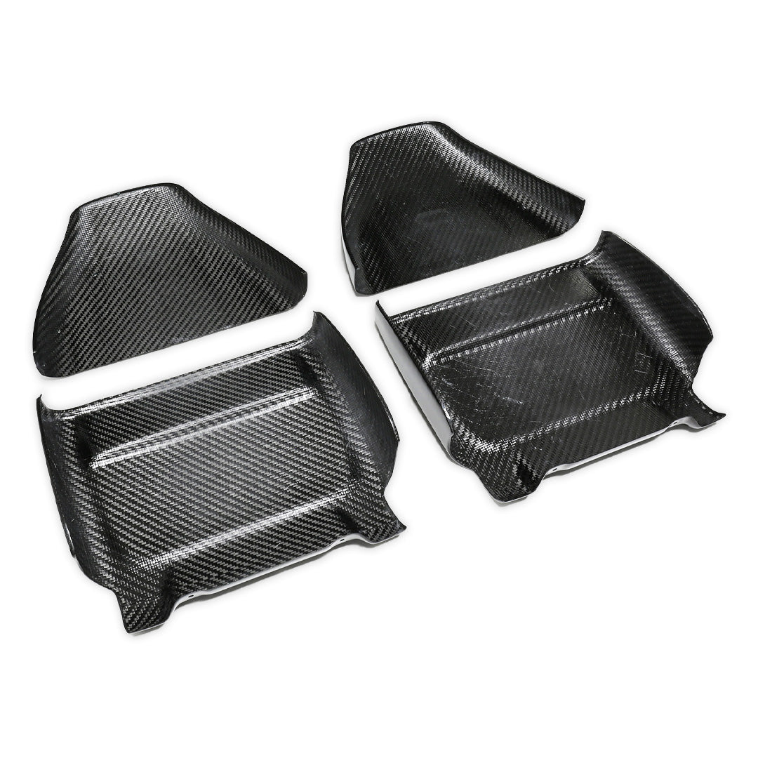 Full Carbon Fiber Seat Back Cover Set - BMW F90 M5