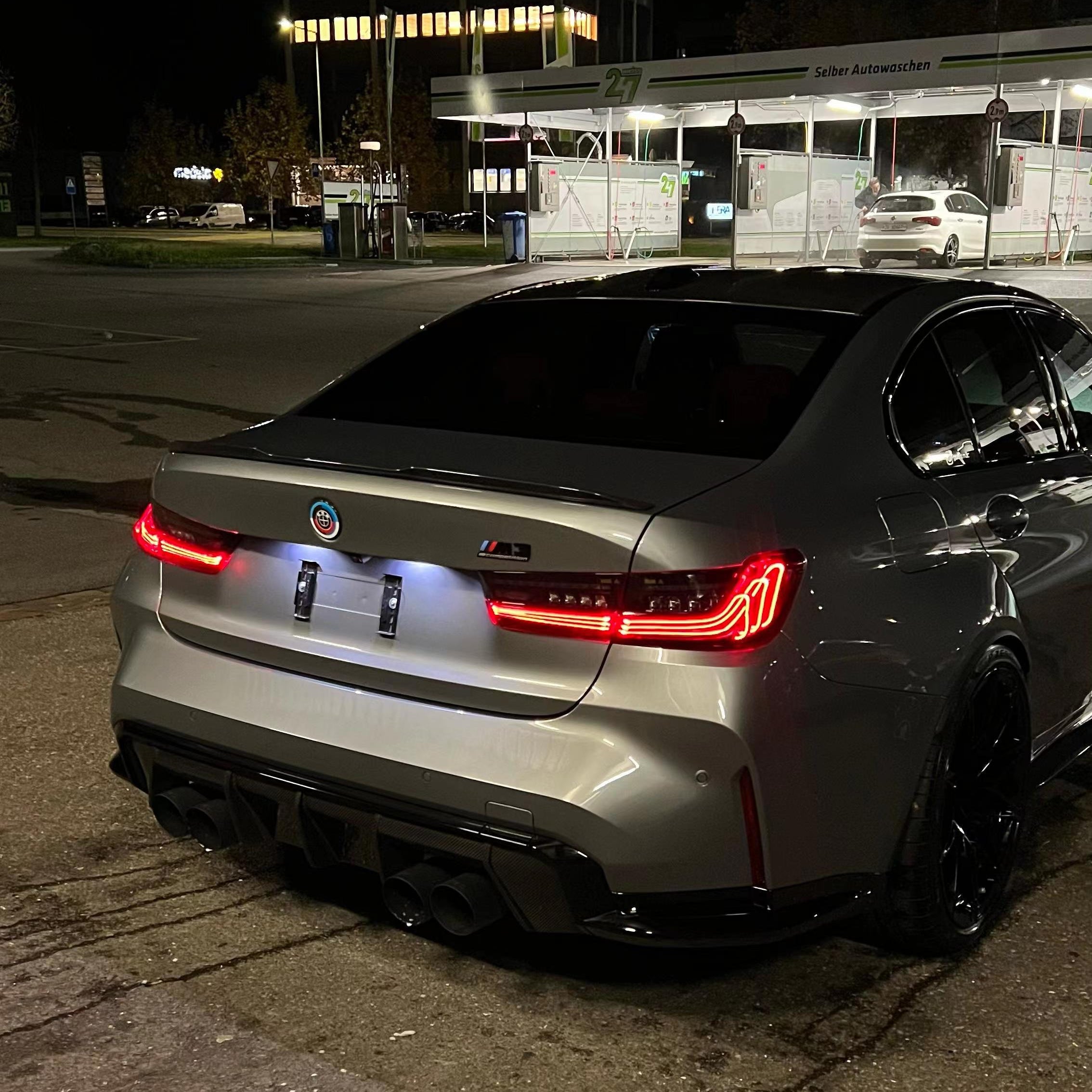 CSL Style Laser Taillights V2 - BMW G80 M3 & G20 3 Series